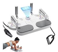 Tavola per flessioni - Tavola per allenamento pushup con contatore | Tavola per flessioni regolabile con corda di tensione | per flessioni fitness piastra da allenamento con manico antiscivolo