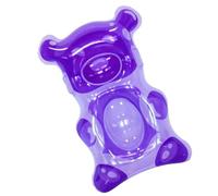 Tavola per il corpo della piscina con impugnature laterali, in PVC gonfiabile a forma di orso, per acque poco profonde supervisionate, gonfiabile, galleggiante, a forma di orso, per giocare in