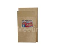 Tavola per lavorazione pasta rettangolare in Legno 75 x 50 cm