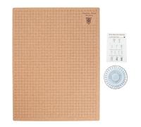 Tavola per macramè con spilli | Lavagna per progetti macramè Portatile a Doppio Lato 20X20 cm,Tavola per Riutilizzabile con Istruzioni per intrecciare Fatta a Mano