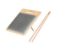 Tavola per miscelare i colori della lana per realizzare cardatori di