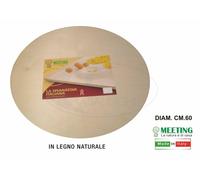 Asse da pasta in legno tondo cm. 60x1,2 -