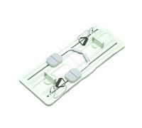 Tavola per pilates, addominali, multifunzione, pieghevole, per allenamenti di tutto il corpo, palestra a casa, 100 x 40 x 3 cm, materiale PP