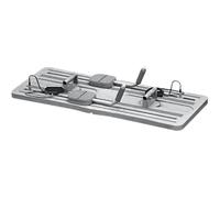 Tavola per pilates, addominali, multifunzione, pieghevole, per allenamenti di tutto il corpo, palestra a casa, 100 x 40 x 3 cm, materiale PP