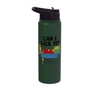 Tavola periodica Chimica Posso leccarlo Stainless Steel Insulated Water Bottle