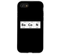 Tavola periodica degli elementi della chimica del bacon Scienza divertente Custodia per iPhone SE (2020) / 7/8