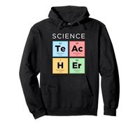 Tavola Periodica degli Elementi dell'insegnante di scienze Scienza Divertente Felpa con Cappuccio