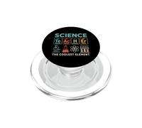 Tavola periodica dell'insegnante di scienze La chimica degli elementi più cool PopSockets PopGrip per MagSafe