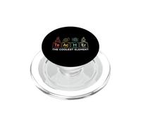 Tavola periodica dell'insegnante L'elemento più cool Chimica Scienza PopSockets PopGrip per MagSafe