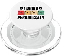 Tavola periodica divertente del caffè di chimica PopSockets PopGrip per MagSafe