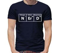 Tavola Periodica Nerd T-Shirt - Smanettone - Scienza - Elementi - Funny - Regalo