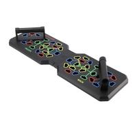 Tavola pieghevole per push-up con maniglie portatile, supporto addominali antiscivolo per palestra casa