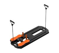 Tavola portatile per pilates ad alta resistenza, allenamento per addominali | Tavola riformatrice per pilates, macchina per addominali scorrevoli, fitness indoor ed outdoor, tavola per allenamento core