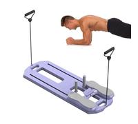 Tavola portatile per pilates ad alta resistenza, allenamento per addominali | Tavola riformatrice per pilates, macchina per addominali scorrevoli, fitness indoor ed outdoor, tavola per allenamento core