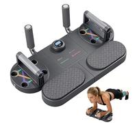 Tavola push-up 5 in 1, Attrezzatura per sollevamento pesi, Tabella di pompe con timer, sistema a barra pompa per la casa,Lavorare Muscoli Torso,Bruciare grassi