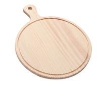 Tavola rotonda di legno piatto da cucina della pizza della cucina piatto di