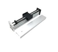 Tavola Scorrevole con Guida lineare, Attuatore con Guida lineare QMF40, Vite a Sfere SFU1605, Larghezza 52 mm, Guida da 12 mm(Nema17 Bracket,SFU1605-800mm)