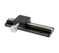 Tavola scorrevole for rifilatura a coda di rondine a lungo raggio con asse X, piattaforma di spostamento manuale LWX40 L=100-500 mm(250mm)