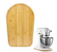 Tavola scorrevole in bambù per Kitchen Aid Artisan 4,5-5Qt (4,3L-4,8L), base scorrevole per robot da cucina Kitchenaid, piastra scorrevole compatibile con accessori Kitchen Aid 5K45SS 5KSM175PS