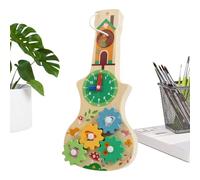 Tavola sensoriale in legno - Gioco didattico in legno per violino, giocattolo da viaggio per bambini con strumento educativo per il gioco | Set di attività per interni ed esterni per la casa dei gioch