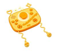 Tavola sensoriale in silicone | Puzzle in silicone - Pannello sensoriale per bambini | per ragazzi e ragazze da 1 a 3 anni, concentrazione, umore, compleanno, viaggi, aereo, classe