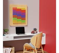 Tavola sensoriale per decorazione interattiva da parete, migliora la percezione della luce e dell'ombra, ispira l'immaginazione creativa