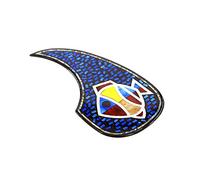 Tavola Sigillante In Legno Di Rosa Per Chitarra Conchiglia Intarsiata Bellissimo Modello Accessori Per Battipenna Scratch Plate per Acustica Chitarra (Color : 01)