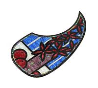 Tavola Sigillante In Legno Di Rosa Per Chitarra Conchiglia Intarsiata Bellissimo Modello Accessori Per Battipenna Scratch Plate per Acustica Chitarra (Color : 04)