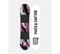 Tavola Snowboard Burton Grom Flat Top viola bianca per bambini - 120