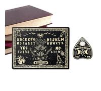 Tavola Spiritica In Legno | Decorazioni in Legno in Stile Vintage - Tavola degli Spiriti per la Comunicazione - Per La Casa, La Camera Da, Halloween, Le Vacanze, E Le Feste Familiali