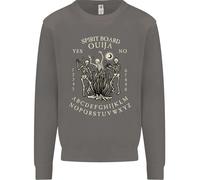 Tavola Spiritica Ouija Halloween Demoni Fantasmi Uomo Felpa Maglione
