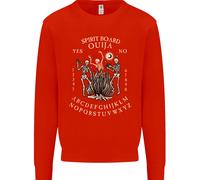 Tavola Spiritica Ouija Halloween Demoni Fantasmi Uomo Felpa Maglione