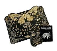 Tavola spirituale in legno, nuovo set di tavole di conversazione, tavole di dialogo in legno intagliato, tavole di rilevamento spiriti in legno farfalla