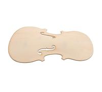 Tavola Superiore per Violino 4/4 in Legno, per Liutai e Fai da Te | Piastra Frontale Grezza, per Costruzione e Riparazione, Uso in Laboratorio Domestico, Ricambio per Strumento
