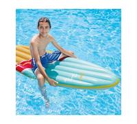 TAVOLA SURF MATERASSINO ISOLA GONFIABILE MARE PISCINA 178 X 69 CM 2 COLORI