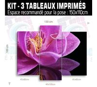 Tavola Tela Stampata Orchidea - ZEN-36 - Tavole Orchidea Tele Stampate