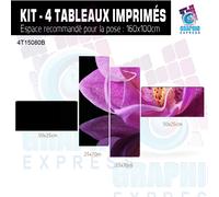 Tavola Tela Stampata Orchidea - ZEN-36 - Tavole Orchidea Tele Stampate