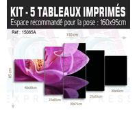 Tavola Tela Stampata Orchidea - ZEN-36 - Tavole Orchidea Tele Stampate