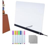 Tavole a LED su cui scrivere, pannello con messaggio illuminato, disegno luminoso riscrivibile, display luminoso, funzione di scrittura, prestazioni visive luminose, tavola artigianale per pratica di