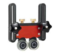 Tavole con piume per sega da tavolo, guida per pressatura, rullo a doppio cuscinetto, in lega di alluminio, regolabile, strumenti mobili per la lavorazione del legno, processo da 5 mm, per falegnami