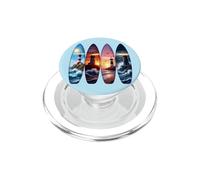 Tavole da surf a tema faro surfista PopSockets PopGrip per MagSafe