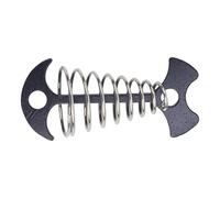 Tavole di coperta Pali Tenda Pali Fishbone Ancore Peg Molla Fibbie Portatile Per Campeggio Esterno Escursionismo Ancore a lisca di Pesce Regolabile Anticorrosione Portatile