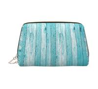 Tavole di legno Texture Carta da parati Makeup Bag Vanity Caso con Divisore Viaggio Toiletry Bag Portable Cosmetic Bag, Oro, One Size