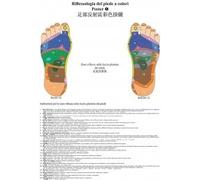 Tavole di riflessologia del piede a colori. N. 1/2