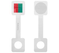 Tavole per Test della Vista Dominante 2 Pezzi in Plastica | Optometria, Accessorio da Esame Clinico, Supporto per Flusso di Lavoro e Durata