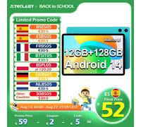 Teclast P30 Tablet Android 14 10.1 pollici max 12 gb RAM 128GB ROM 1280x800 IPS UNISOC T606 8 core Teclast P30T