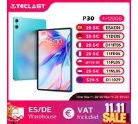 Teclast P30 Tablet Android 14 10.1 pollici max 12 gb RAM 128GB ROM 1280x800 IPS UNISOC T606 8 core Teclast P30 and Case
