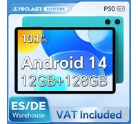 Teclast P30 Tablet Android 14 10.1 pollici max 12 gb RAM 128GB ROM 1280x800 IPS UNISOC T606 8 core Teclast P30 and Case