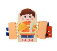 Tavoletta Attività Per Bambini, Giocattoli Educativi Per Competenze Essenziali, Giochi Legno Bambini 3+ Casa Scuola Asilo Viaggio Auto Prescolare