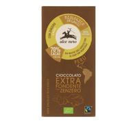 Alce Nero TAVOLETTA DI CIOCCOLATO FONDENTE BIO CON ZENZERO DELL'ECUADOR FAIRTRADE 50 G